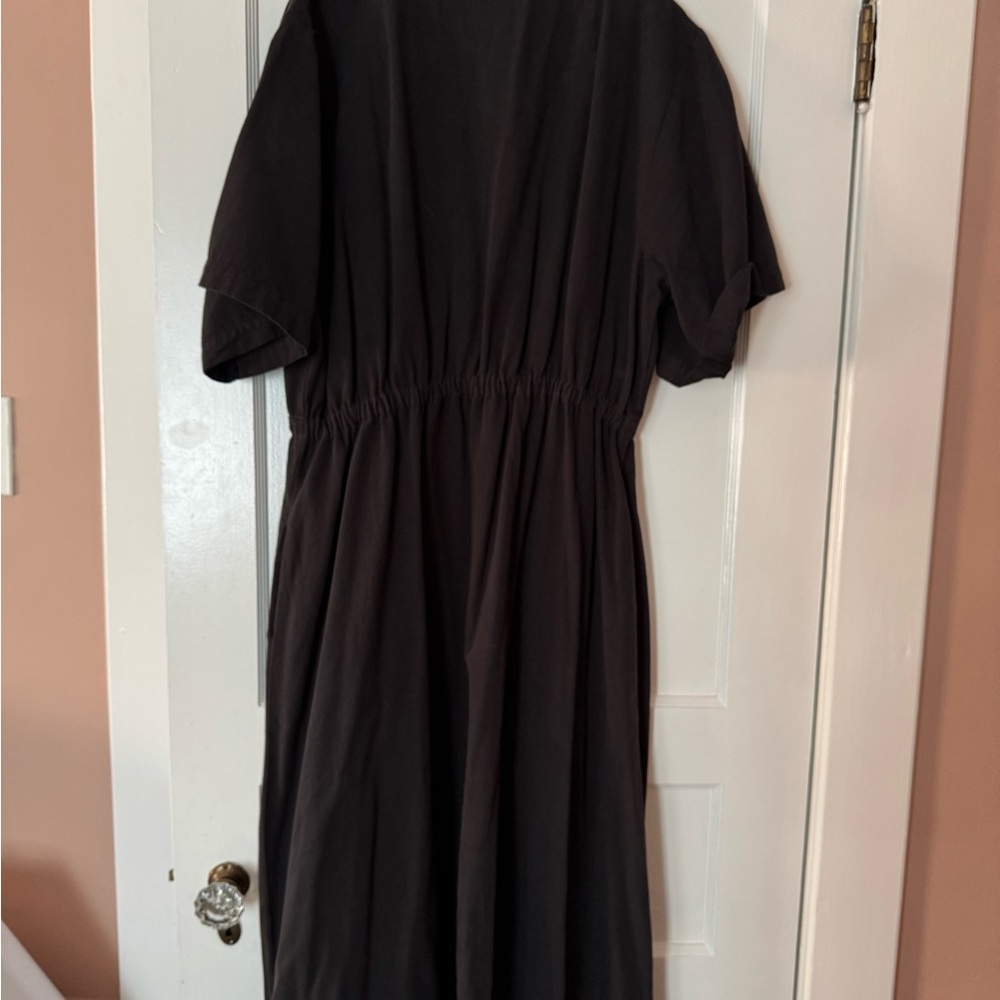 Noble Adult Long Utility Dress in Ash - Picture 5 of 5